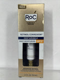 RoC retinol Correction Deep Wrinkle Daily Moisturizer Spf30 1oz Hydration￼ 10/23
