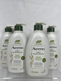 (4) Aveeno Daily Moisturizing Facial Cleanser Soothing Oat Wash Pump 12oz￼￼