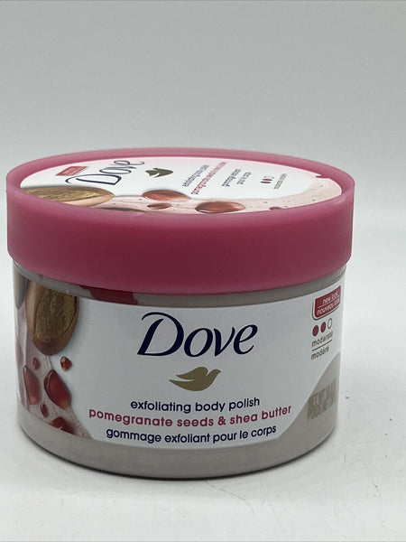 Dove Crushed Pomegranate Shea Butter Exfoliating Body Polish 10.5oz