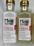 (4) Maui Moisture Shine + Awapuhi Moisturizing  Shampoo & Conditioner Dull 13oz