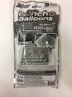ZURU 100 Bunch O Balloons Individual Water balloons Fill 60 Sec Purple blue oran