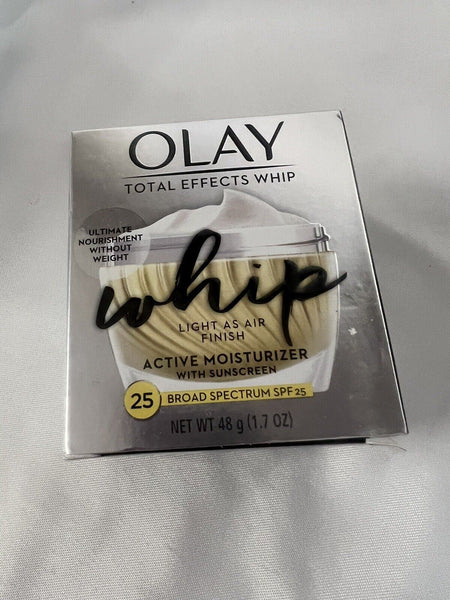 Olay Total Effects Whip Active Moisturizer SPF 25 Light As Air Finish 1.7Oz 7/22