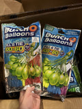 (2) Zuru Bunch O Ballons Water Random Color 100 Self Sealing Instant Fill 200ttl