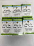 (6)￼ Allergy Bee Gone Honey Nasal Swab Sinus Congestion .33oz Homeopathic￼ natur
