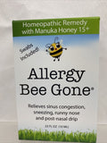 (6)￼ Allergy Bee Gone Honey Nasal Swab Sinus Congestion .33oz Homeopathic￼ natur