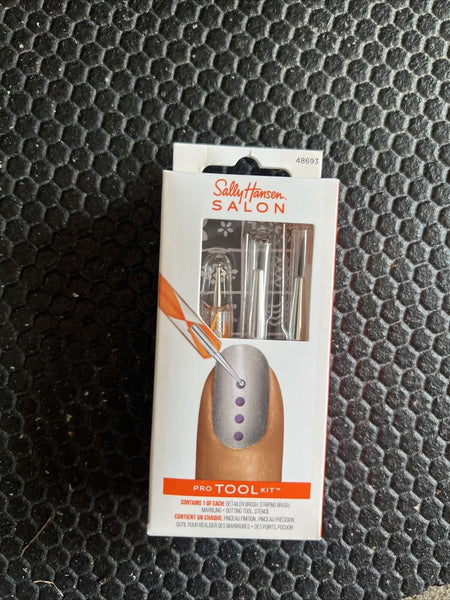 Sally Hansen Nail Salon Pro Tool Kit Fine Nail Art Tools Nail Dotting Tool