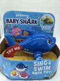 Robo Alive Junior Daddy SHARK Battery Power SING SWIM Bath Toy Blue Pinkfong