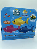 Robo Alive Junior Daddy SHARK Battery Power SING SWIM Bath Toy Blue Pinkfong