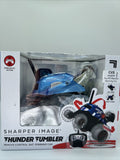 Sharper Image RC Thunder Tumbler Blue Remote Control 360 Spinning Car Monster
