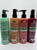 (4) Garnier Whole Blends Honey Red Rose Pure Clean Shampoo &Conditioner 12oz