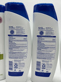 (4)  Head & Shoulders 2-In-1 Green Apple Shampoo & Conditioner 13.5oz