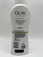 Olay Crushed Charcoal Mint Complex Hydrating Glow Body Wash B3 22oz