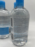 (3) Bioderma Hydrabio H2O Hydrating Micellar Cleansing Water 16.7 fl oz 500ml