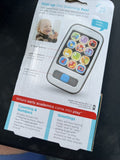 Fisher-Price Laugh & Learn Smart Phone infant preschool 6-36 months Song Count
