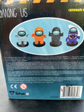 Among Us Purple Crewmate 4.5" figure Stamper Series 1 Toikido 2 Hidden Hats