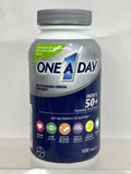 (2) One A Day Men 50+ Health Multivitamin 100 tablets 8/23