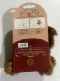 Aurora - Shoulderkins 6" Sloth Brown Furry  Plush Stuffed Animal Companion Bear