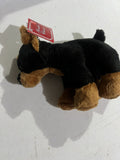 Doberman￼ Russ  DOG Puppy 6” Plush STUFFED ANIMAL Toy Stuffy