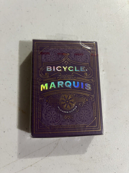 Bicycle Playing Card Deck - Marquis Vintage Royal Purple Theme Brand New