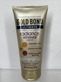 (4) Gold Bond Lotion Ultimate RADIANCE RENEWAL Hydrating Coconut Cocoa Shea5.5oz