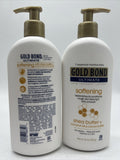 (2) Gold Bond Ultimate Softening Lotion 14oz Healing Shea Cocoa Moisturizer ￼