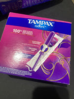 Tampax Radiant R L Regular ￼Light Absorbency Wrapper Tampons Unsecented 28ct