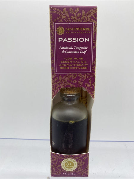 Rare Essence Essential Oil Spa Mini Diffuser "Passion" Patchouli Tanger Reed 1oz