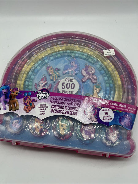 Tara Toys My Little Pony A New Generation Deluxe Necklace Set 500 Beads 10 Cords