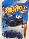 Hot Wheels Muscle Mania #248 2020 Ford Mustang Shelby GT500 Dark Blue 1/64 Loose