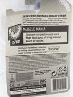 Hot Wheels Muscle Mania #248 2020 Ford Mustang Shelby GT500 Dark Blue 1/64 Loose
