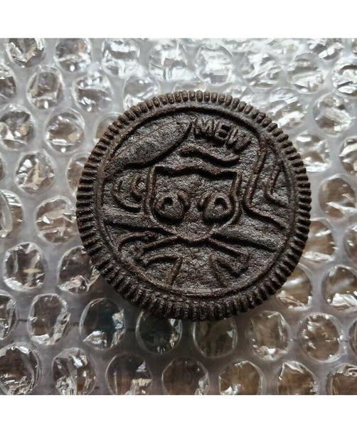 Pokemon Oreo Cookie - Rare Mew Print Collectors Card