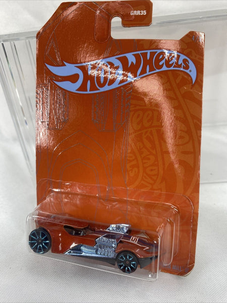 2021 Hot Wheels 4/5 Orange & Blue Series TWIN MILL III ￼Trap5 Spoke Anniversary