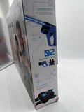 Sharper Image 2 Player Electronic Laser Tag Game Blasters Target Red Blue Action