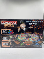 Monopoly Jackpot Board Game by Hasbro BRAND SEALED MONOPOLY MAN Parker Go!