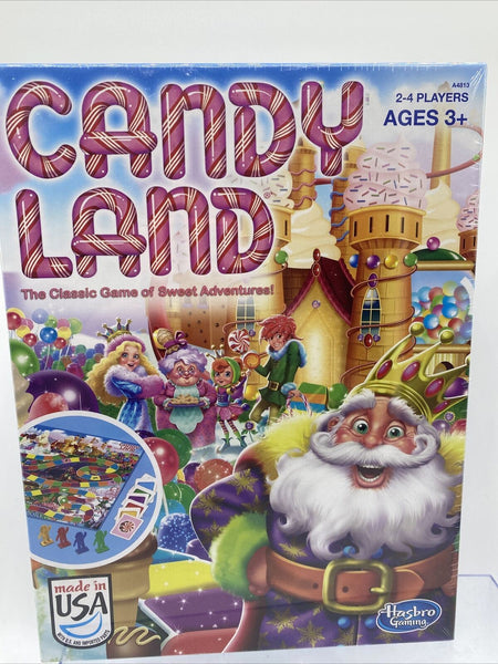 Candy land  Sweet Adventures Family Board Table Game Hasboro King Kandy Card
