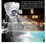 5MP Dome TVI CCTV Security Camera Outdoor led  Full Color Night 2.8mm Wide View