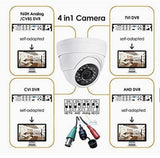 5MP Dome TVI CCTV Security Camera Outdoor led  Full Color Night 2.8mm Wide View