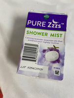 Vicks PURE Zzzs Shower Mist Tablet Lavender Essential Oil Aroma 3 Shower Tablets