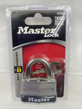 Master Lock 1" Laminated Steel Warded Locking Padlock 9/32" Shackle 500D key