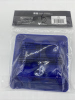Disney Mickey Mouse Ice Cube Tray Blue Flexible Plastic 4 Part Jello Mold