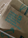 (6) Bio-Save Lawn & Leaf Bags 30 Gallon 16x12x35 Self Standing 5 Per Pack 30ttl