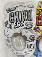 (2) JA-RU Runny Chick'n Egg Goopy & Gushy So Oozy Slime Feels Real Gag Gift Toy