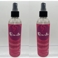 (2) Curls Lavish Curls Moisturizer Spray Pomegranate Leave In Conditions 8 oz