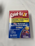 Cold-Eeze Plus Defense Mixed Berry Lozenges 12ct  Cough Sore Throat Drops￼￼