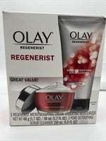 Olay Regenerist Advanced Anti-Aging Cleanser 5oz & Micro Sculpting 1.7oz Duo