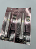 (2) L'Oréal 202 Black Brown Voluminous Lash Paradise Mascara Washable COMBINE SH