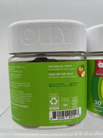 OLLY Metabolism 30 Gummy Rings Apple Cider Vinegar Vitamin B12 Chromium 12/24