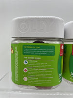 OLLY Metabolism 30 Gummy Rings Apple Cider Vinegar Vitamin B12 Chromium 12/24