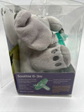 Philips Avent Soothe Snuggle Pacifier Holder w Detachable Pacifier Om+ Elephant