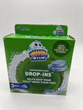 Scrubbing Bubbles Continuous Clean Drop-Ins - One Toilet Bowl Cleaner 3 Tablet